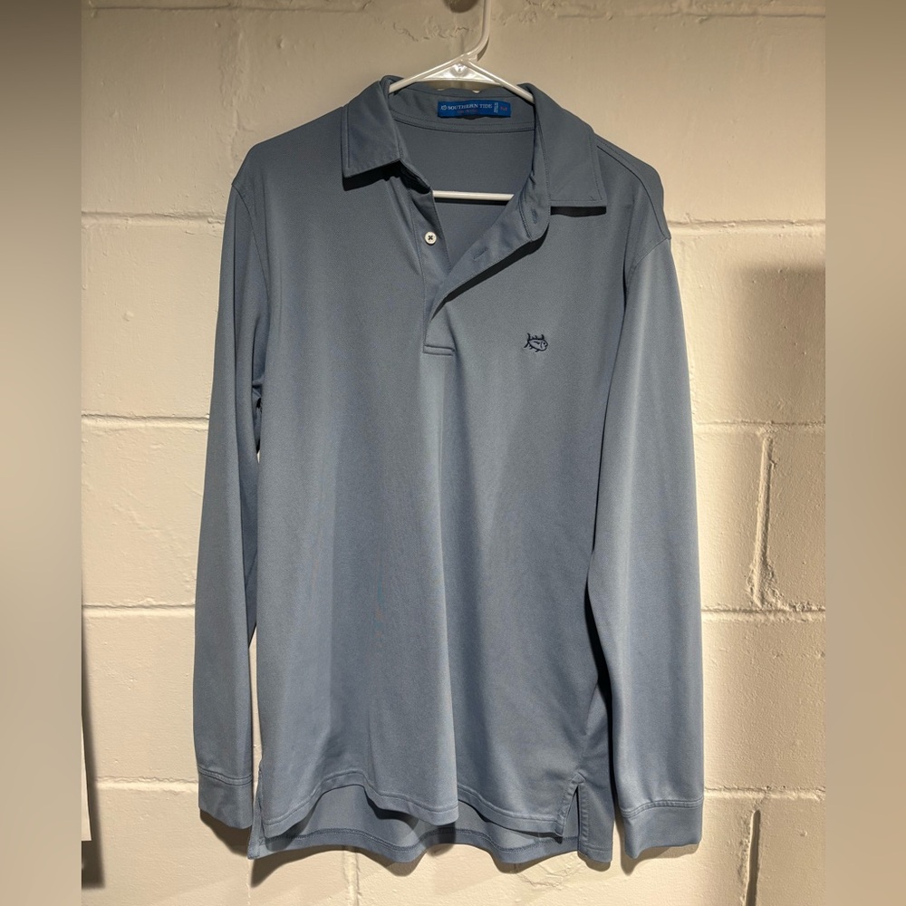 Southern Tide long sleeve polo